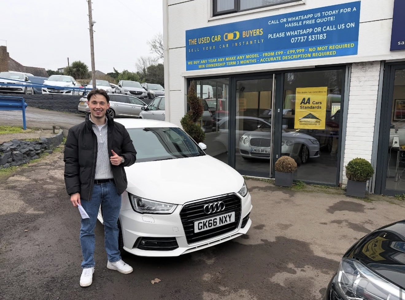 Recently purchased vehicle 8