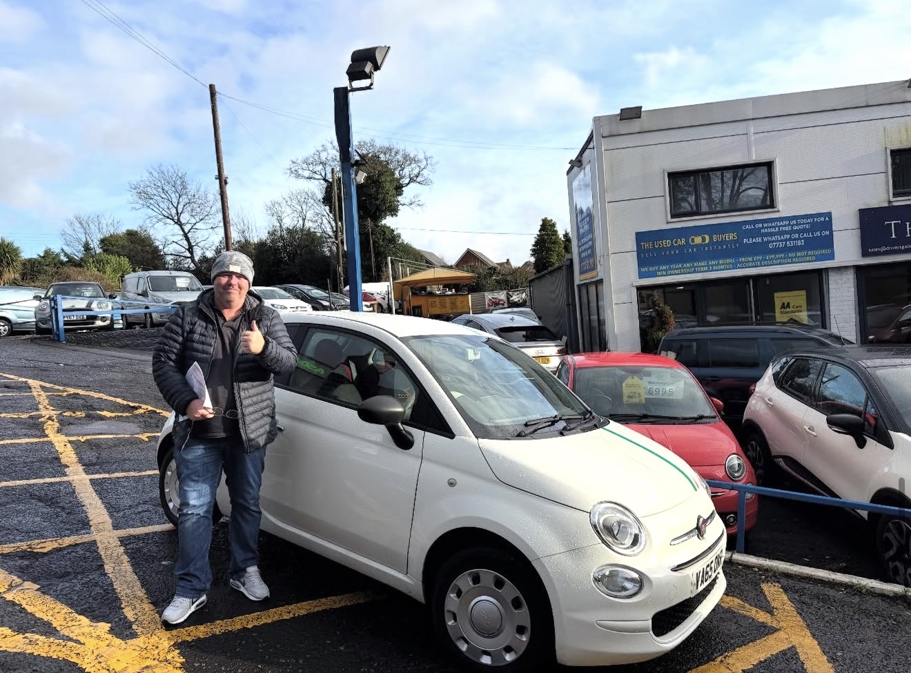 Recently purchased vehicle 10